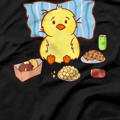 Cute Kawaii Anime – Fast Food Chick – Aesthetic Japanese T-Shirt