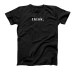 Think. Chess Pieces - Chess Coach T-Shirt