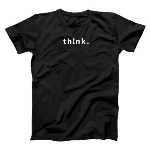 Think. Chess Pieces - Chess Coach T-Shirt