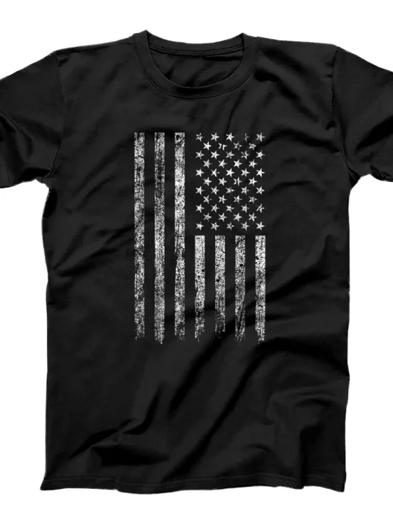 Vintage american flag t usa flag t 4th of July patriotic usa T-Shirt