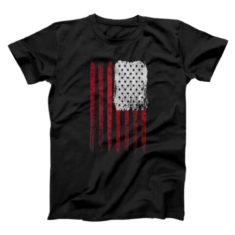 Vintage american flag t usa flag t 4th of July patriotic usa T-Shirt